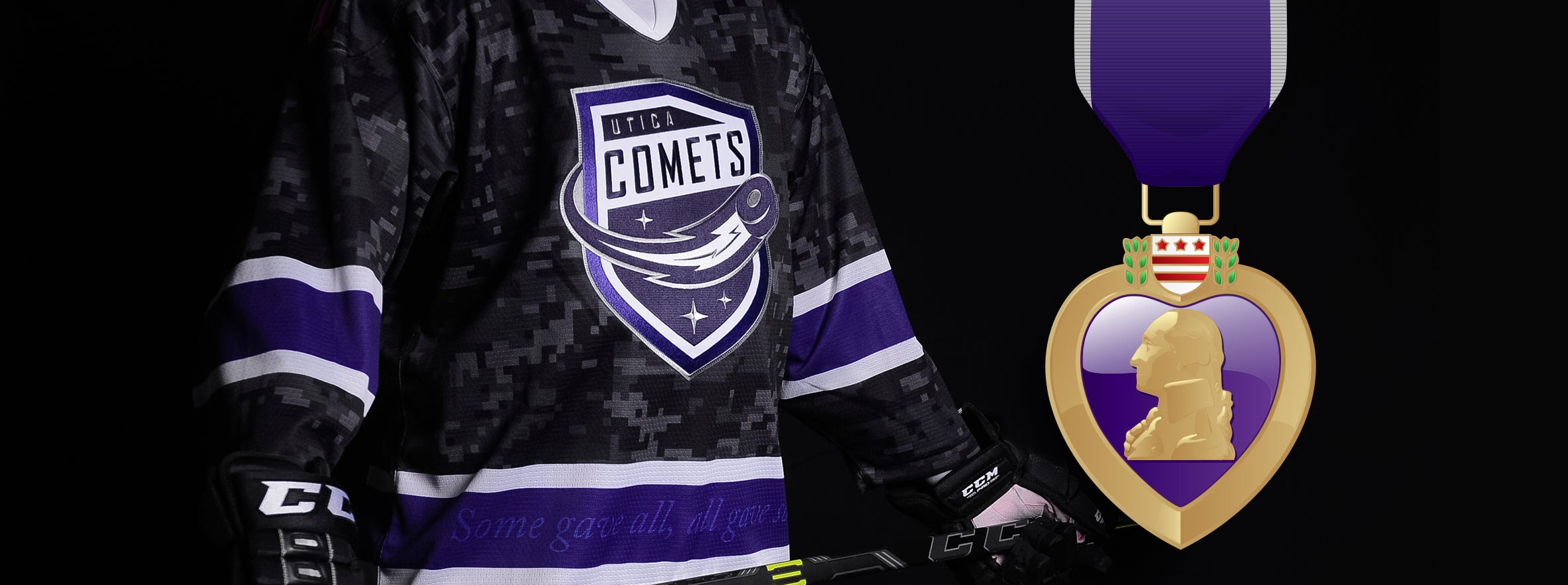 UTICA COMETS TO BE RECOGNIZED AS PURPLE HEART