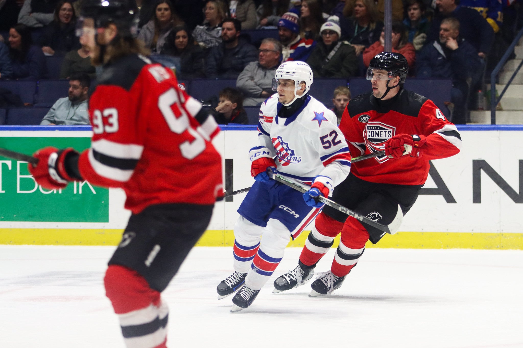 COMETS LOSE TO AMERICANS 5-1